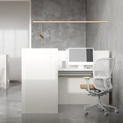 T-shaped Office Cubicle
