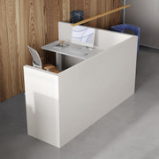 L-shaped Office Cubicle