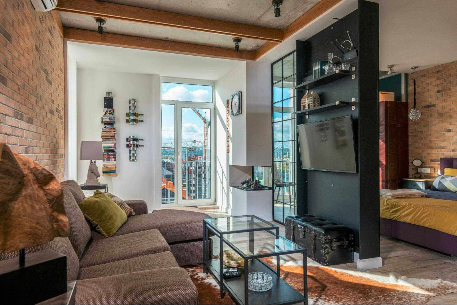 Creating Zones in a Condominium Space Creating Zones in a Condominium Space