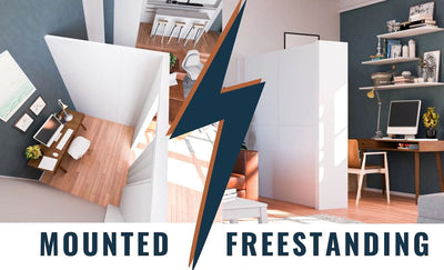 Freestanding vs. Mounted Room Dividers – Which One Do I Get?