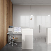 L-shaped Office Cubicle