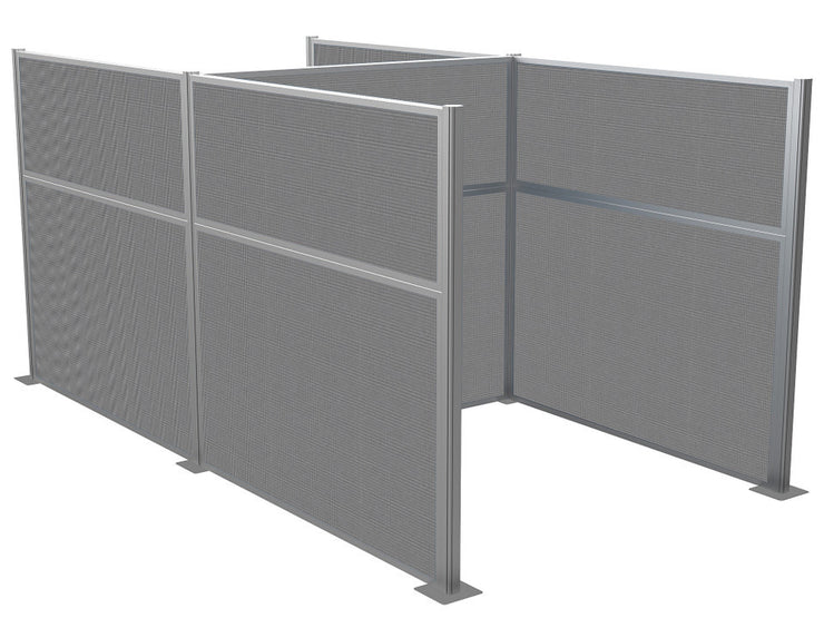 Hush Panel H-Shaped Cubicle – Diyversify