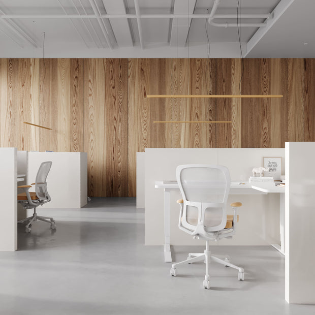 H-shaped Modular Office Cubicle