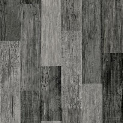 Weathered Wood Plank Peel and Stick Wallpaper