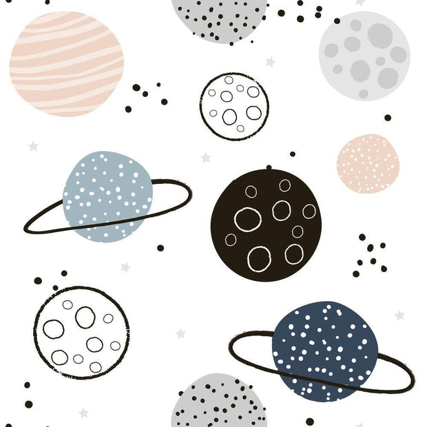 Planets Peel and Stick Wallpaper