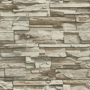 Flat Stone Peel and Stick Wallpaper